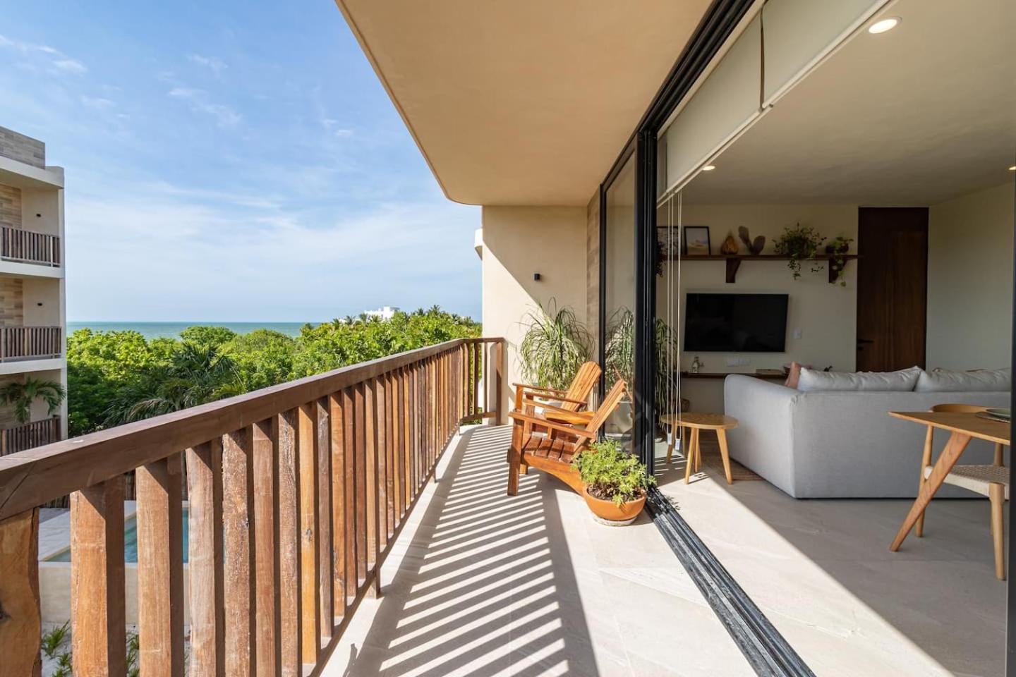 Hermoso Departamento Con Vista Al Mar Остров Холбокс Экстерьер фото