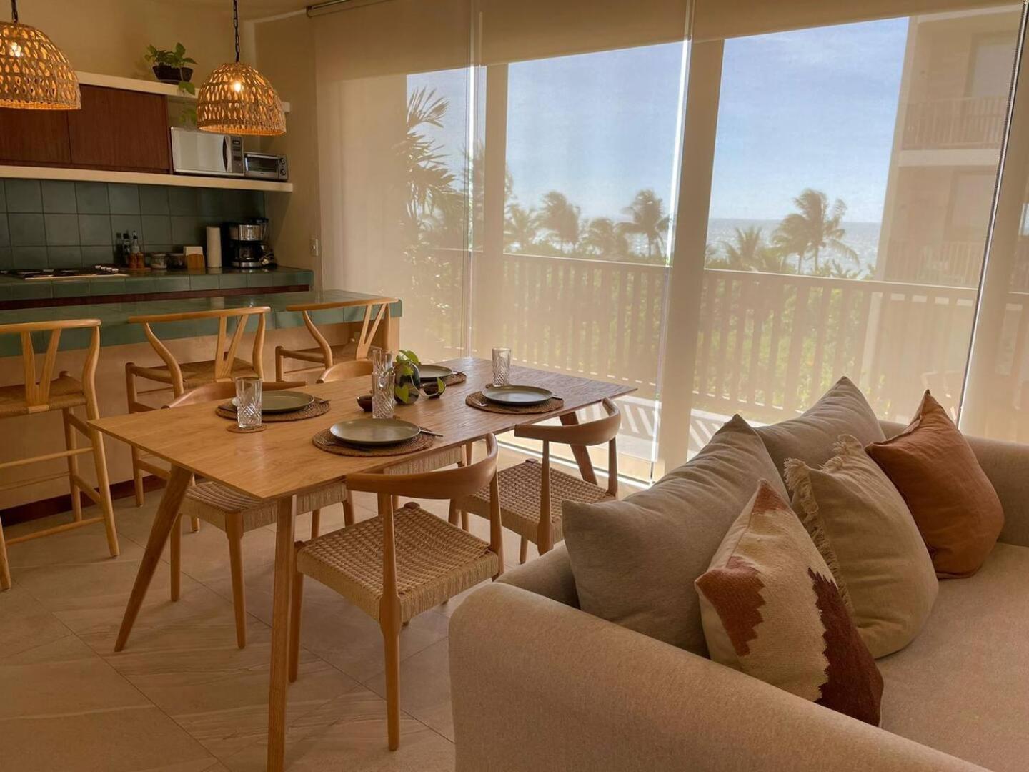 Hermoso Departamento Con Vista Al Mar Остров Холбокс Экстерьер фото