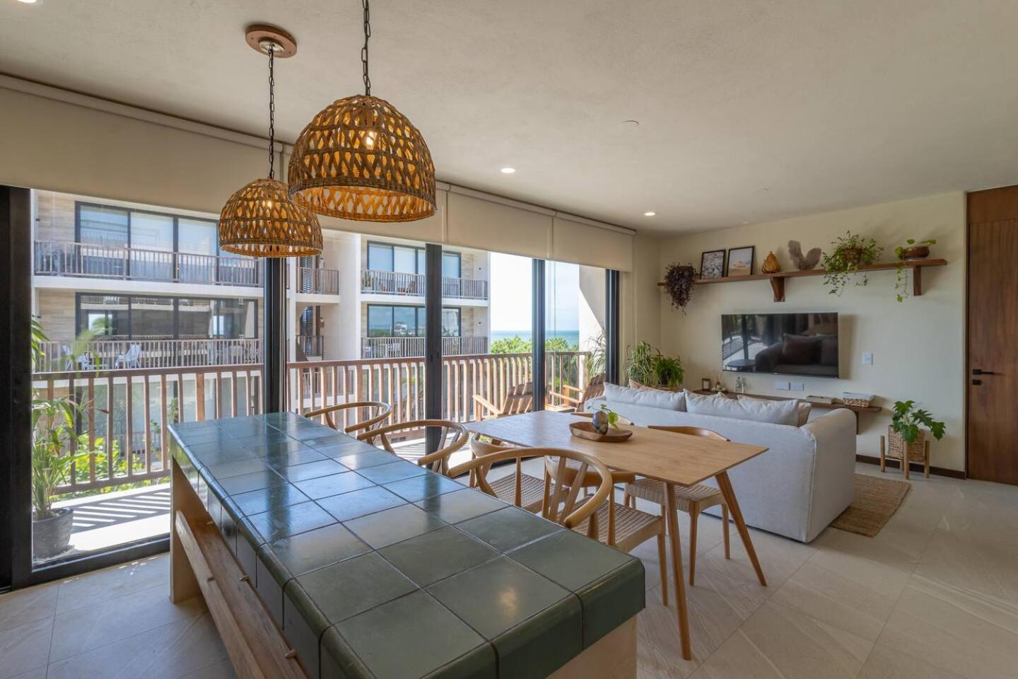 Hermoso Departamento Con Vista Al Mar Остров Холбокс Экстерьер фото