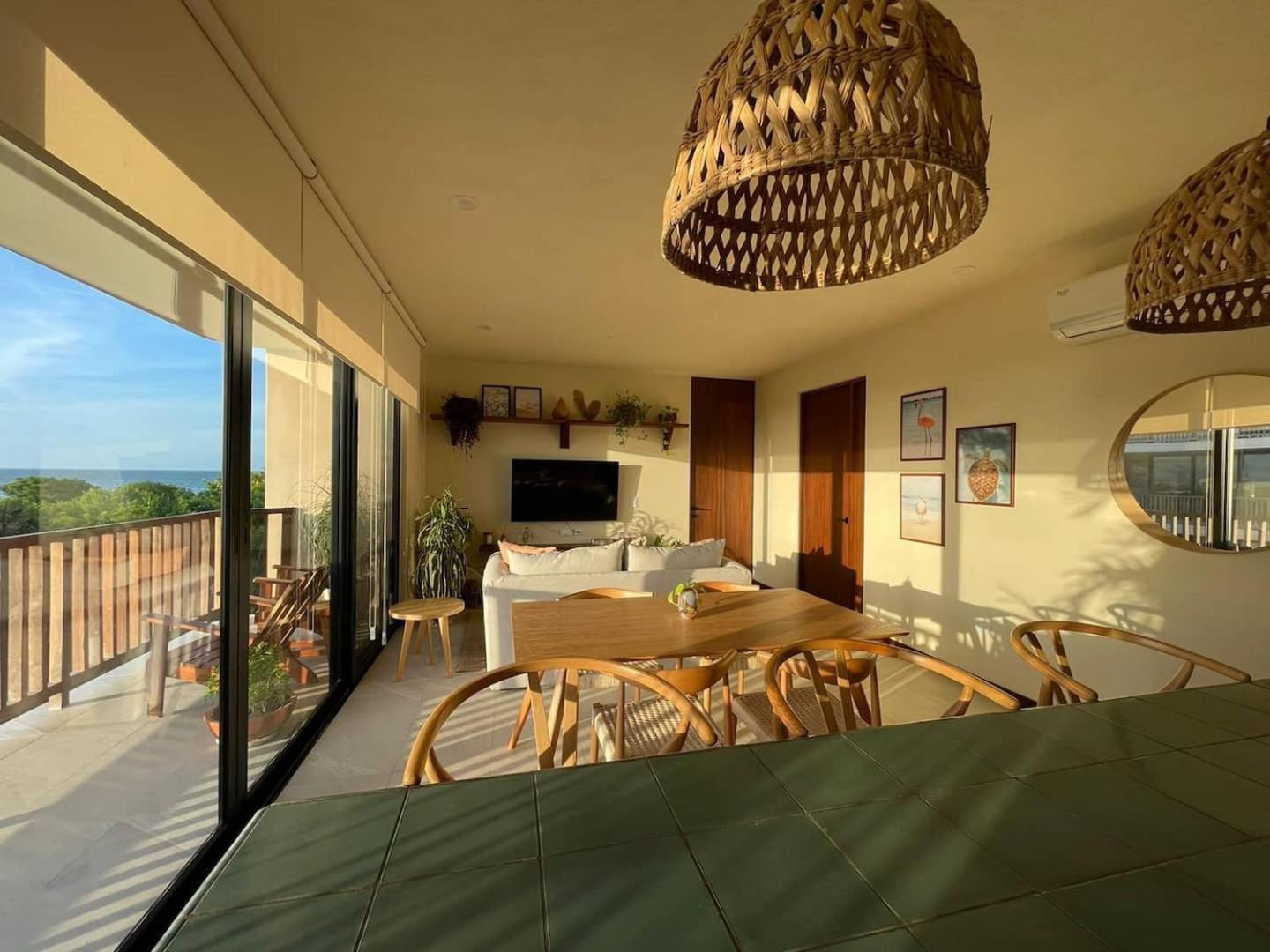 Hermoso Departamento Con Vista Al Mar Остров Холбокс Экстерьер фото